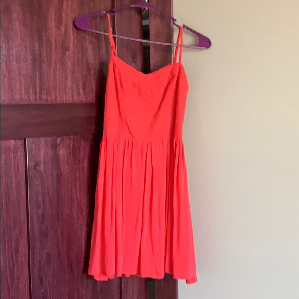 Red sundress